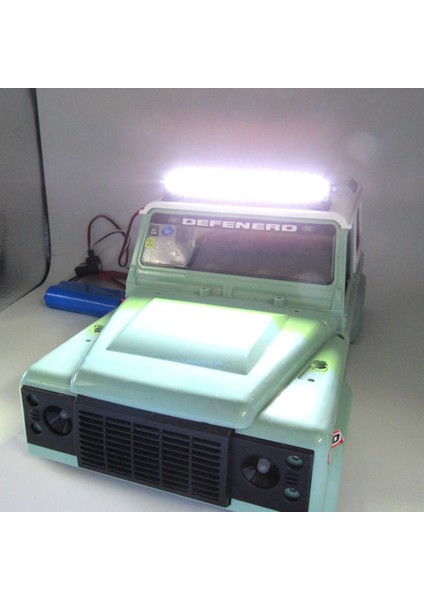 Rc Araba LED Tavan Lambası Işık Çubuğu Için D12 C14 C24 C34 Mn D90 MN99S Rc Araba Yükseltme Parçaları Aksesuarları (Yurt Dışından)