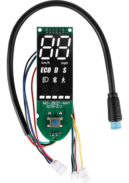 Scooter F20 F25 F30 F40 Bluetooth Kurulu Ölçer Ekran Hız Göstergesi Tel Panel (Yurt Dışından)