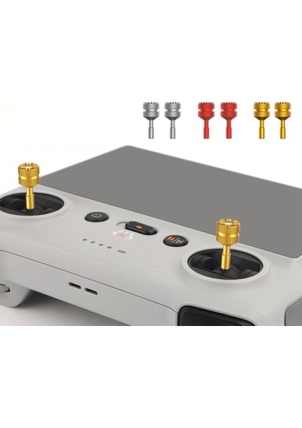 1 Çift Rc Denetleyici Yedek Başparmak Rocker Joystick Mini 3 Pro Aksesuar Için Yedek, Kırmızı B (Yurt Dışından) modelleri