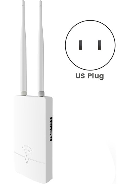 2.4g/5g Kablosuz Wifi Ap Yönlendirici 1200MBPS, 2X5DBI Anten Desteği Poe ve Dış Mekan Monitörü Için Dc Güç Kaynağı Abd Tak (Yurt Dışından) fiyatları