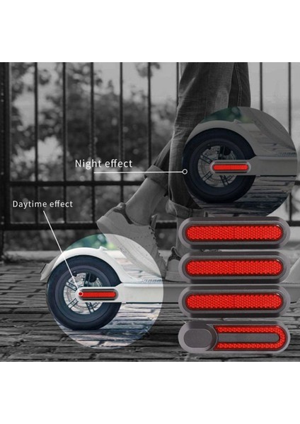 Yansıtıcı Koruma Kabuğu Için Xiaomi Mi Elektrikli Scooter M365/PRO/1S/ESSENTIAL Scooter Arka Arka Tekerlek Göbeği Kapağı Amber (Yurt Dışından) fiyatları