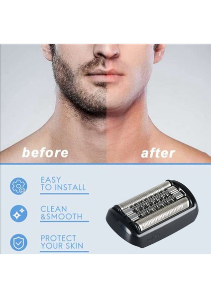 90B 92B Elektrikli Tıraş Makinesi Serisi 9 Tıraş Makineleri Tıraş Bıçağı Için Tıraş Başlığının Değiştirilmesi (Yurt Dışından) modelleri