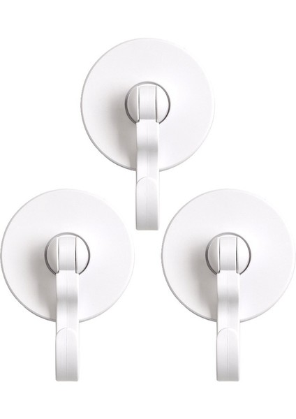 18PCS Yapışkanlı Tavan ve Duvar Kancaları - Yuvarlak Döner Döndürme Dönüşü 360°/180° Asmak Için Kancada Matkap Çubuğu Yok (Yurt Dışından) indirimleri