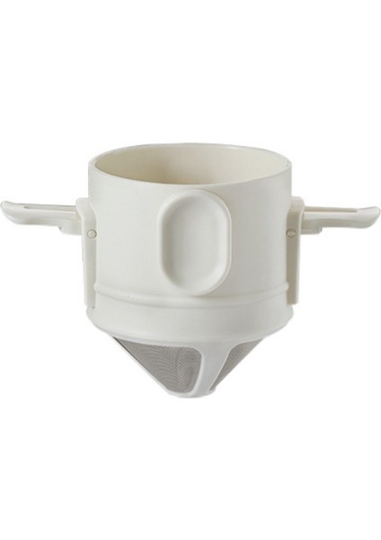 Katlanabilir Yeniden Kullanılabilir Kahve Filtresi Kahve Makinesi Ev Mutfak Kahve Araçları Için Örgü Tutucu Paslanmaz Çelik Makine, B (Yurt Dışından)