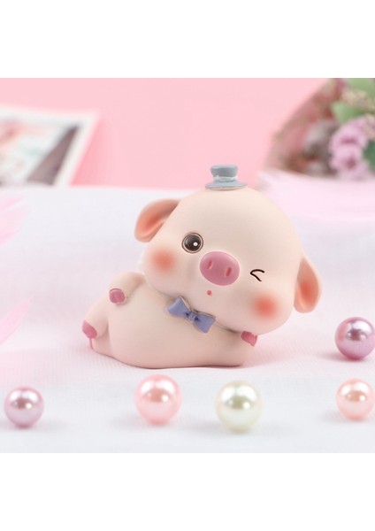 Karikatür Sevimli Hayvan Domuz Pişirme Kek Dekorasyon Doğum Günü Hediyesi Araba Iç Dekorasyon C (Yurt Dışından) fiyatları