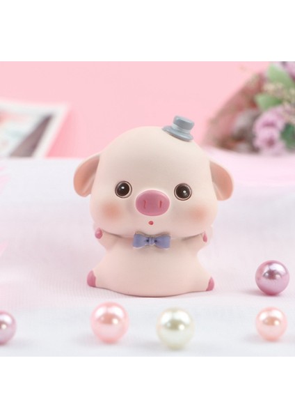 Karikatür Sevimli Hayvan Domuz Pişirme Kek Dekorasyon Doğum Günü Hediyesi Araba Iç Dekorasyon C (Yurt Dışından) fırsatları