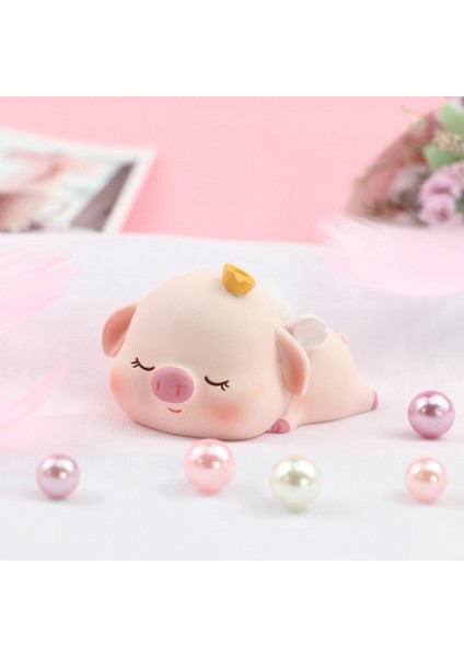 Karikatür Sevimli Hayvan Domuz Pişirme Kek Dekorasyon Doğum Günü Hediyesi Araba Iç Dekorasyon C (Yurt Dışından) indirimleri