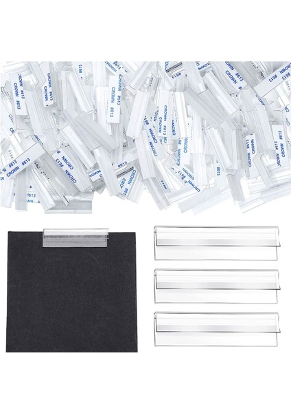 450 Adet Küpe Kartı Adaptörü Toplu Plastik Dudak Adaptörü Kendinden Yapışkanlı Dudak Askı Küpe Kolye Kartı Takı Ekran (Yurt Dışından)