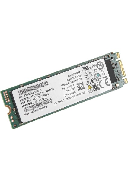 Sk SC311 128 GB Sata SSD HFS128G39TNF-N2A0A M.2 SSD 6 Gbps Masaüstü Dizüstü Bilgisayar Için (Yurt Dışından)