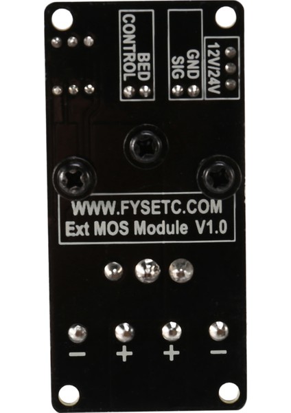 3D Yazıcı Sıcak Yatak Güç Genişletme Kartı / Heatbed Güç Modülü / Mos Tüp Yüksek Akım Yükü Mini Modül (Yurt Dışından) fırsatları