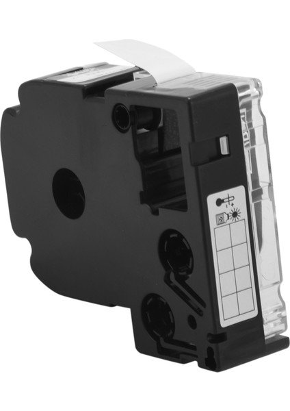 3 Adet 12MM Etiket Makinesi Bant Etiket Makinesi Siyah Beyaz Etiket Bandı Için/yazıcı (Yurt Dışından) indirimleri