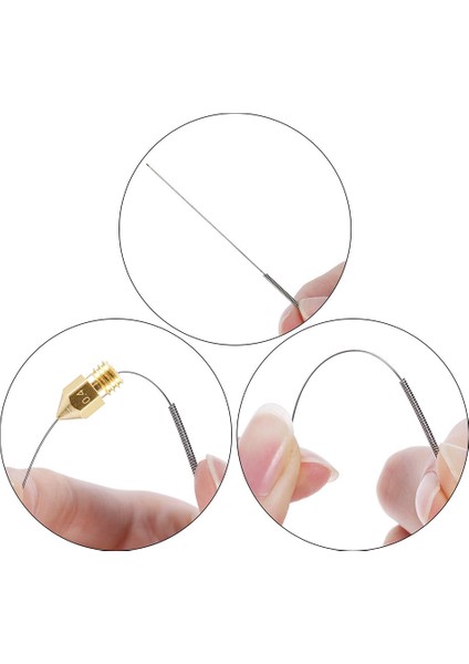 3D Yazıcı Nozulları Kiti ile 10 Adet Mk8 0.4mm 3D Yazıcı Pirinç Nozullar Ekstruder 3D Yazıcı Aksesuarları Için (Yurt Dışından)