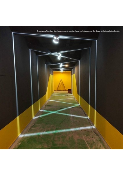 Modern LED Pencere Eşiği Sıcak Işık Duvar Aplik Işıkları 360 Derece Ray Kapı Çerçevesi Hattı Lambaları Koridor Otel Koridor Bar Için (Yurt Dışından)