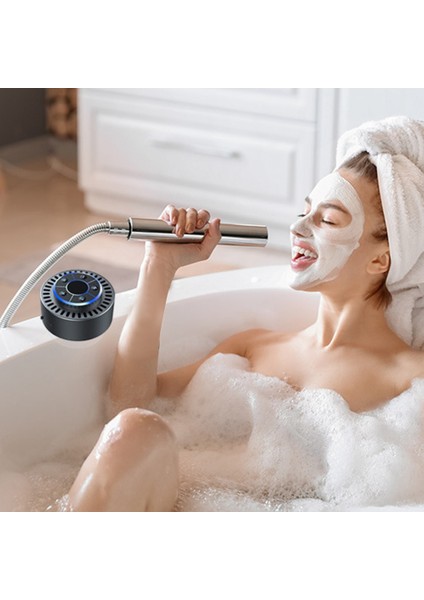 Banyo Su Geçirmez Ipx7 Bluetooth Hoparlör Subwoofer Fm Radyo Soundbar ile Taşınabilir Hoparlör Handsfree Araç Hoparlörü (Yurt Dışından)