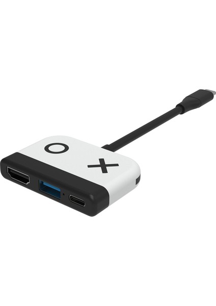 3'ü 1 Arada Anahtar Hub Usb3.0 Anahtar Tabanı Yerleştirme Istasyonu Tip-C - Anahtar/c Için Hd Ekran Projektör Dönüştürücü (Yurt Dışından)