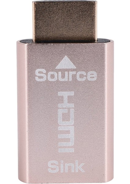 Kilit Ekranı Sinyal Tutucu Kvm Hdmı2.0 Sanal Adaptör Edıd Ddc Ekran Emülatörü Için Kukla Fiş 3840X2160'A Kadar (Yurt Dışından)
