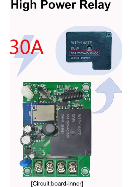 Tuya Akıllı Wifi Anahtarı Dıy Zamanlayıcı + Uzaktan Ac 85-265V Wifi Kablosuz Denetleyici 30A Güç Monitörü Kwh Alexa Google Ev Için (Yurt Dışından)