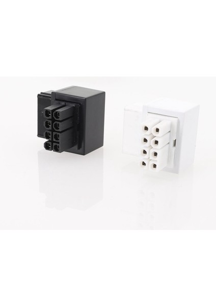 5 Adet Atx 8pin Dişi 90 Derece Açılı 8 Pin Erkek Güç Adaptörü Gpu Güç Direksiyon Konektörü Masaüstü Bilgisayarlar Için Grafik(B) (Yurt Dışından)
