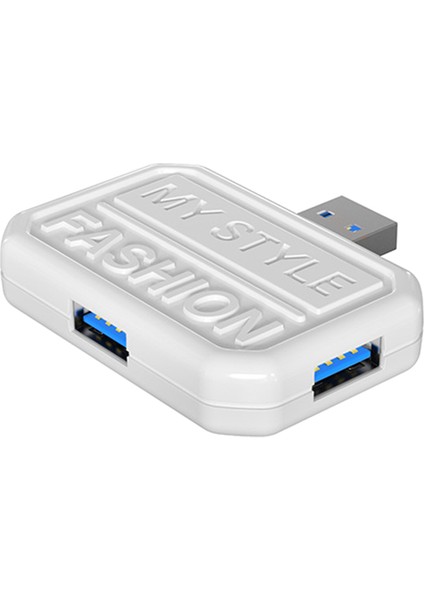 3'ü 1 Arada USB C Hub Adaptörü Tip C - Dizüstü Bilgisayar Aksesuarları Için Uyumlu USB 3.0 Adaptörü Akıllı Telefon Splitter-B (Yurt Dışından)