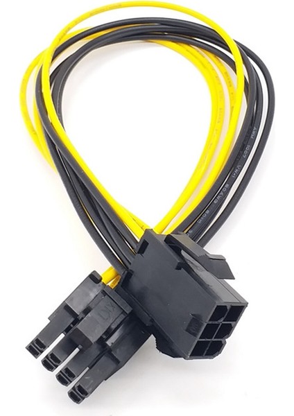 12 Adet Pcıe Güç Kablosu 6pin To 8pin (6+2) Grafik Kartı Güç Kaynağı Uzatma 18AWG Splitter Kablosu Madencilik Için (Yurt Dışından) fırsatları