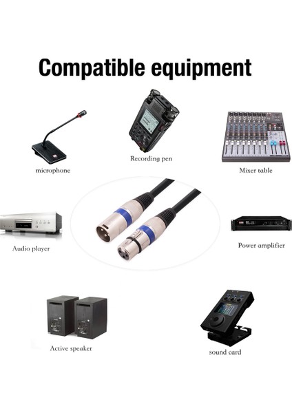 5 Adet/takım Renkli Xlr Kablo Xlr 3-Pin Erkek Kadın Ofc Bakır Çift Korumalı Mic Mikser Amplifikatör Sahne Işık (Yurt Dışından)