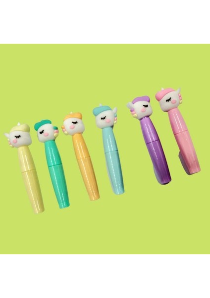Highlighter Unicorn Mini 6'lı Fosforu Kalem modelleri