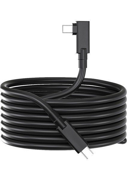 Pico 4 Bağlantı Sanal Gerçeklik Tip-C USB 3.2 Veri Aktarımı Hızlı Şarj Kablosu Için Kulaklık Vr Kablosu Için 16FT 5 M (Yurt Dışından)