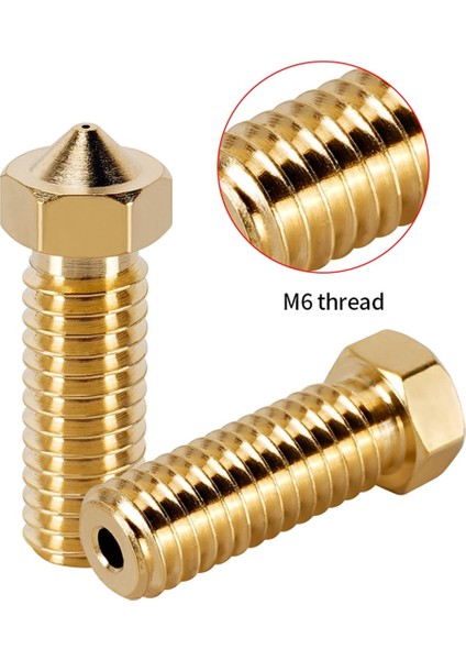 15PCS Nozul Seti, 3D Yazıcı 7pcs 0.4mm Pirinç Nozullar ve 2pcs 0.2mm, 0.6mm, 0.8mm, 1.0mm Pirinç Nozullar Seti-Altın (Yurt Dışından) fırsatları