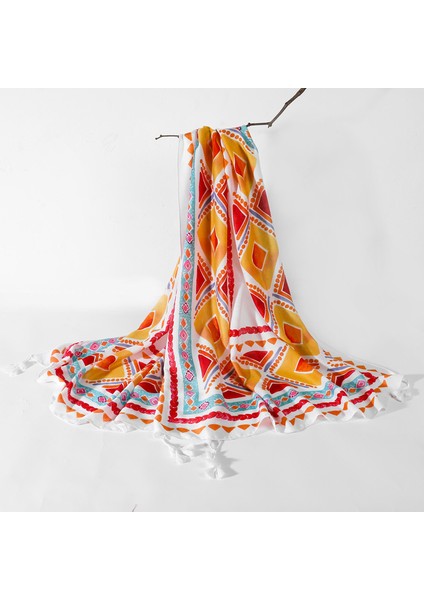 70 x 35 Kadın Kare Ipek Saç Eşarp Baş Uyku Şal Saten Başörtüsü, T5 (Yurt Dışından)