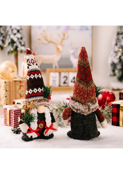 Noel Süslemeleri, Chrismtas Gnome Ev Dekorasyonu Iç Mekan, El Yapımı Noel Gnome, Masa Dekorasyonu Için Harika (Yurt Dışından) fiyatları