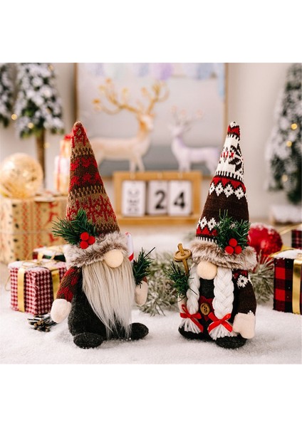 Noel Süslemeleri, Chrismtas Gnome Ev Dekorasyonu Iç Mekan, El Yapımı Noel Gnome, Masa Dekorasyonu Için Harika (Yurt Dışından) fırsatları