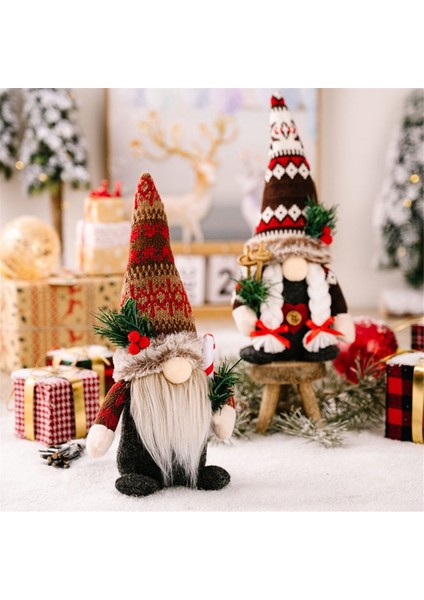 Noel Süslemeleri, Chrismtas Gnome Ev Dekorasyonu Iç Mekan, El Yapımı Noel Gnome, Masa Dekorasyonu Için Harika (Yurt Dışından) indirimleri