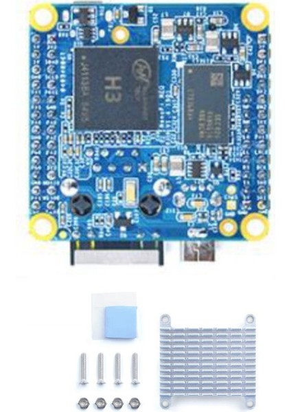 Nanopi Neo Açık Kaynak H3 Geliştirme Kartı + Isı Emici Ddr3 Ram 512MB -Core -A7 Openwrt Armbian (Yurt Dışından)
