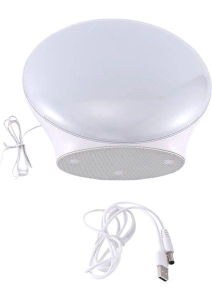 Doğal Gündoğumu Gün Batımı Işık Çalar Saat Başucu Uyku Yardımı Renkli LED Gece Lambası K8 Tam Ekran Illusion (Yurt Dışından)