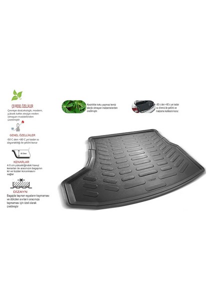 Chery Omoda 5 2022 Sonrası Bagaj Havuzu