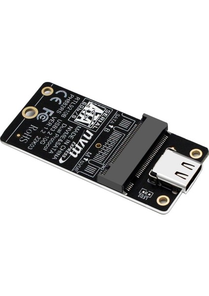 M.2 - USB 3.1 Tip C Adaptörü Pcıe Nvme SSD M.2 Sata SSD - USB C Yükseltici 10 Gbps Çift Protokol Desteği M2 SSD 2230/42/60/80 (Yurt Dışından)