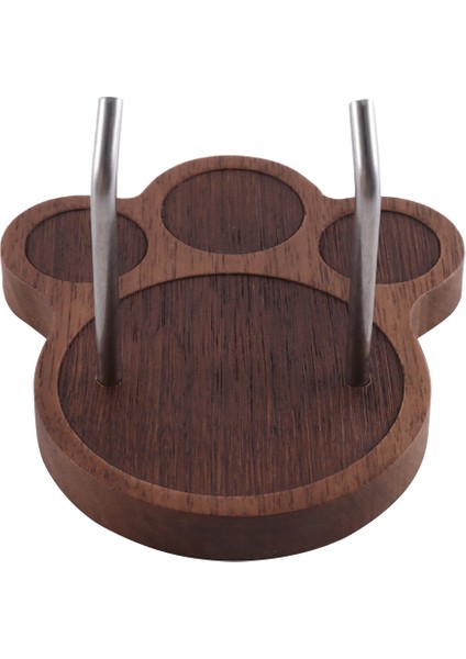 Güzel Ayı Şekli Espresso Portafilter Duvar Rafı 2 Paslanmaz Çelik Kanca ile 51/54/58MM Portafilter Için Uygun (Yurt Dışından)