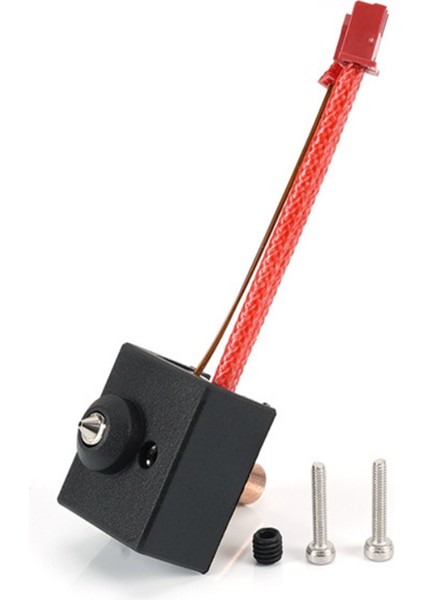 Ekstruder Isıtıcı Blok Kiti Artı Ekstra Termistörler ENDER3S1 Için Yüksek Sıcaklık Pro 300°C, Bimetal Isı Kırma Nozulu (Yurt Dışından)
