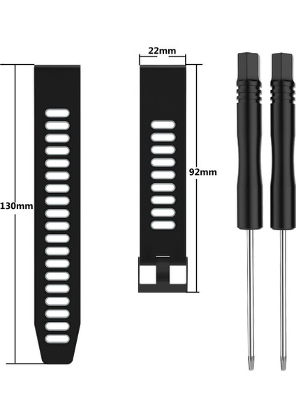 Spor Saat Kayışı Kayışı Fenix5/5plus Saat Kayışı Yumuşak Silikon Yedek Bantlar Kayışı Fenix5/5plus Kayış Siyah (Yurt Dışından)