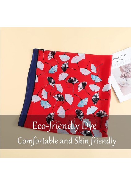 Bayan 100% Büyük Dut Ipek Eşarp Uzun Saten Eşarp Moda Tasarımcısı Eşarp Hafif Sarar, 2022423-05 (Yurt Dışından) fırsatları