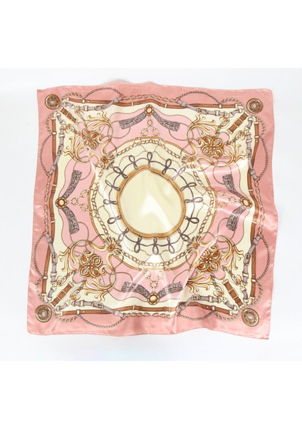 35 x 35 Kadın Kare Ipek Gibi Saç Eşarp Baş Uyku Wrap Saten Başörtüsü, 0004 (Yurt Dışından)