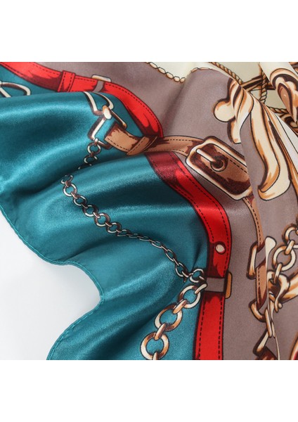 35 x 35 Kadın Kare Ipek Gibi Saç Eşarp Baş Uyku Wrap Saten Başörtüsü, 0004 (Yurt Dışından) fırsatları