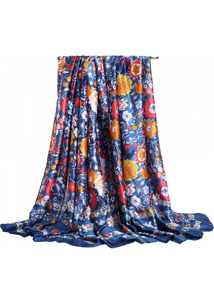 Kadın Ipek Eşarp Hafif Moda Yumuşak Eşarplar Şal Wrap Eşarplar, Su-1 (Yurt Dışından)