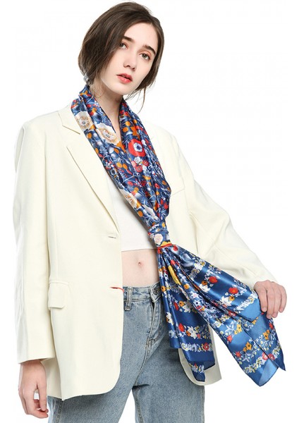 Kadın Ipek Eşarp Hafif Moda Yumuşak Eşarplar Şal Wrap Eşarplar, Su-1 (Yurt Dışından) fiyatları