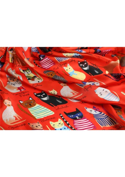 35" Kare Ipek Benzeri Başörtüsü - Saç Sarma ve Geceleri Uyuma Için Kadın Modası Ipek Duygu Eşarpı. Fm6-2 (Yurt Dışından) fırsatları