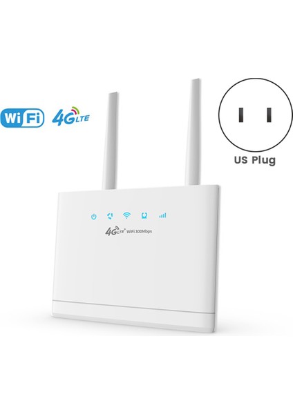 4g Lte Wifi Yönlendirici 300 Mbps Kablosuz Wifi Yönlendirici Ev Erişim Noktası Desteği 4g - Lan Bağlantı Noktası 16 Wifi Kullanıcıları-Abd Tak (Yurt Dışından)