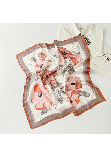 27.5 x 27.5 Kadın Kare Ipek Saç Eşarp Baş Uyku Şal Saten Başörtüsü, Mavi-11 (Yurt Dışından) modelleri