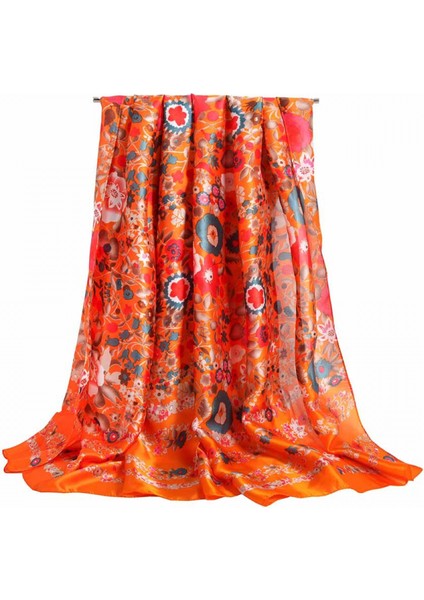 Kadın Ipek Eşarp Hafif Moda Yumuşak Eşarp Şal Wrap Eşarp, Su-4 (Yurt Dışından) modelleri