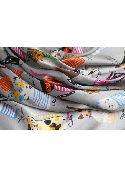 35 "kare Ipek Benzeri Başörtüsü - Saç Sarma ve Geceleri Uyumak Için Kadın Modası Ipek Duygu Eşarp. Fm6-3 (Yurt Dışından) fırsatları