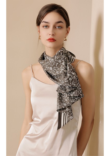 35X35 Kadın Kare Leke Ipek Gibi Başörtüsü Saç Sarma Atkılar Gece Uyku, Siyah-9 (Yurt Dışından) fiyatları